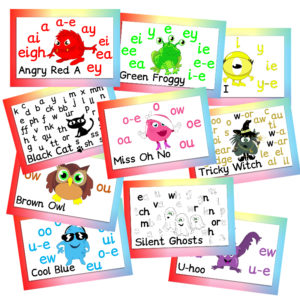 The Challenges of Teaching Phonics in International Schools 7 grapheme poster preview set 10