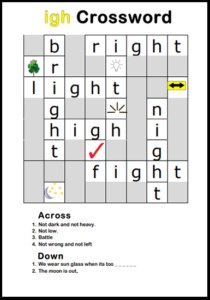 igh Crossword Answers