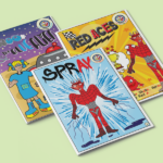 Superhero Spelling Comics