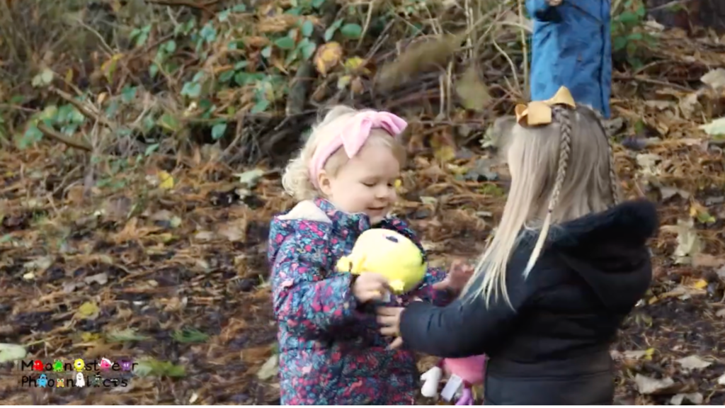 monster phonics phoneme toys with children