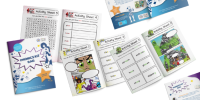 Phonics Kit Bag: Helping Children Who Struggle With Phonics 5 Activity book 1